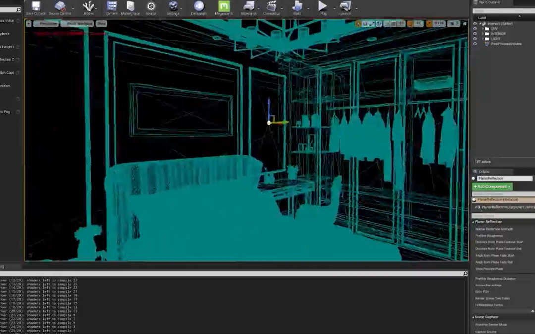 Creating a stunning CGI bedroom render all condensed down into 59 seconds.