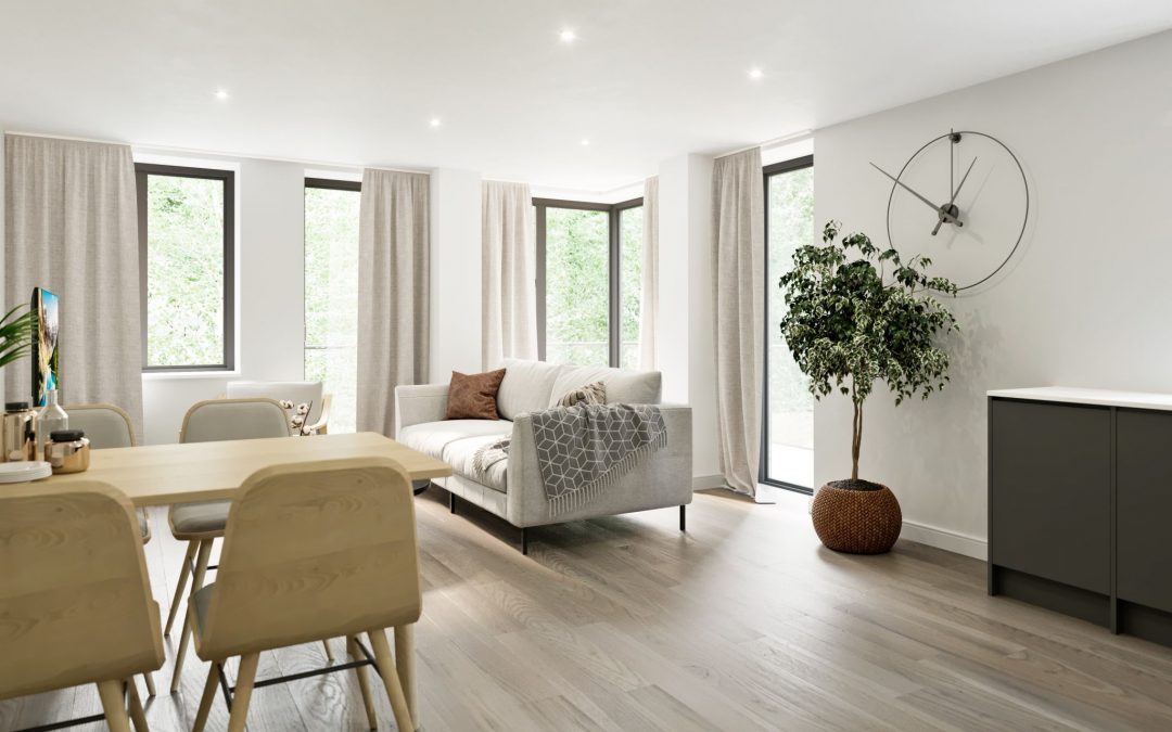 Exterior CGIs are a great place to start with the off-plan marketing of a development