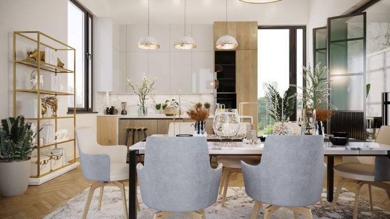 CGI can represent the heart of a home
