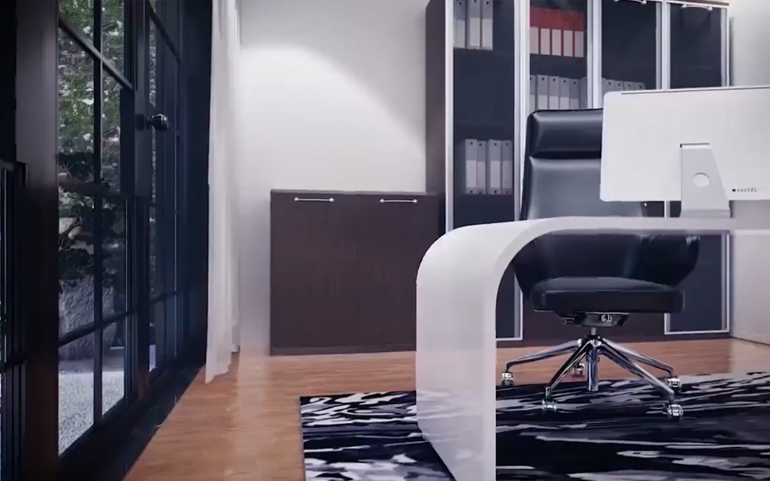 This beautiful office CGI video just seems to make so much sense.