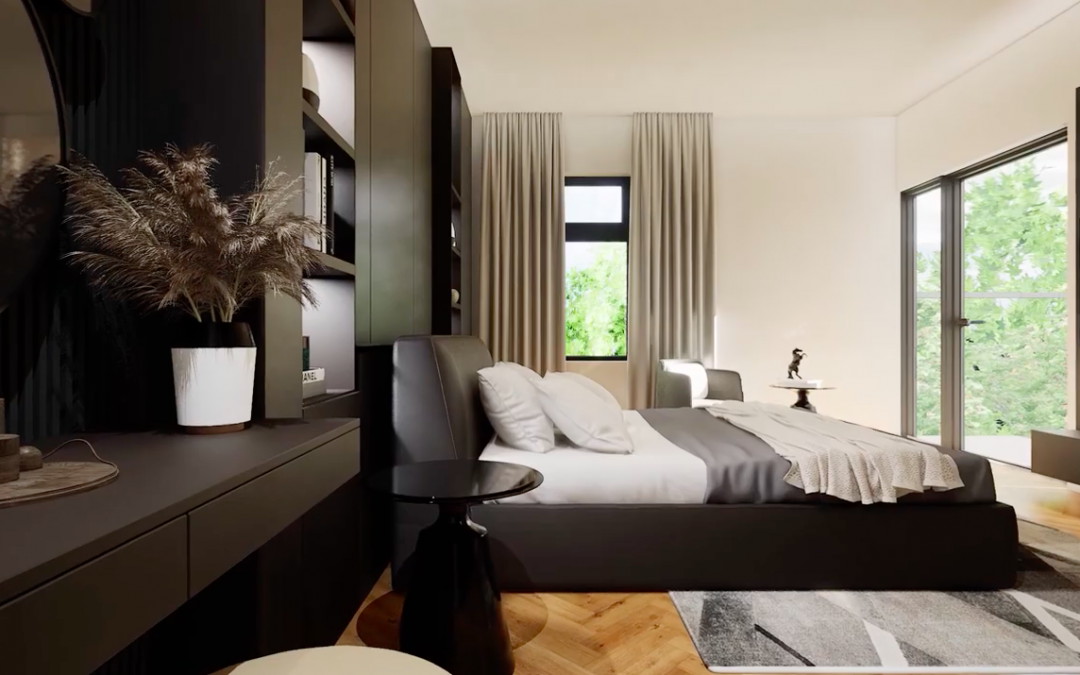 A bedroom is a sanctuary… and transporting your buyers into a world they can feel a part of is what CGI is designed for.
