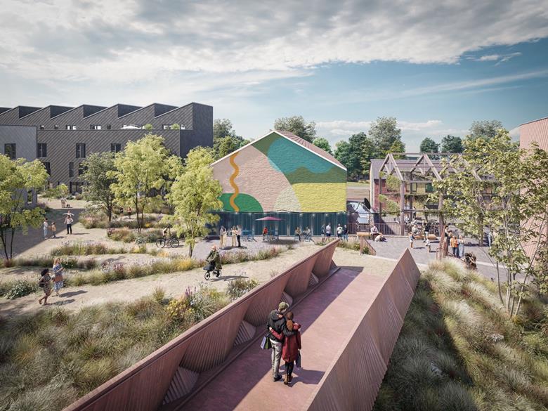 Plans lodged for £100m net zero neighbourhood in Sheffield.