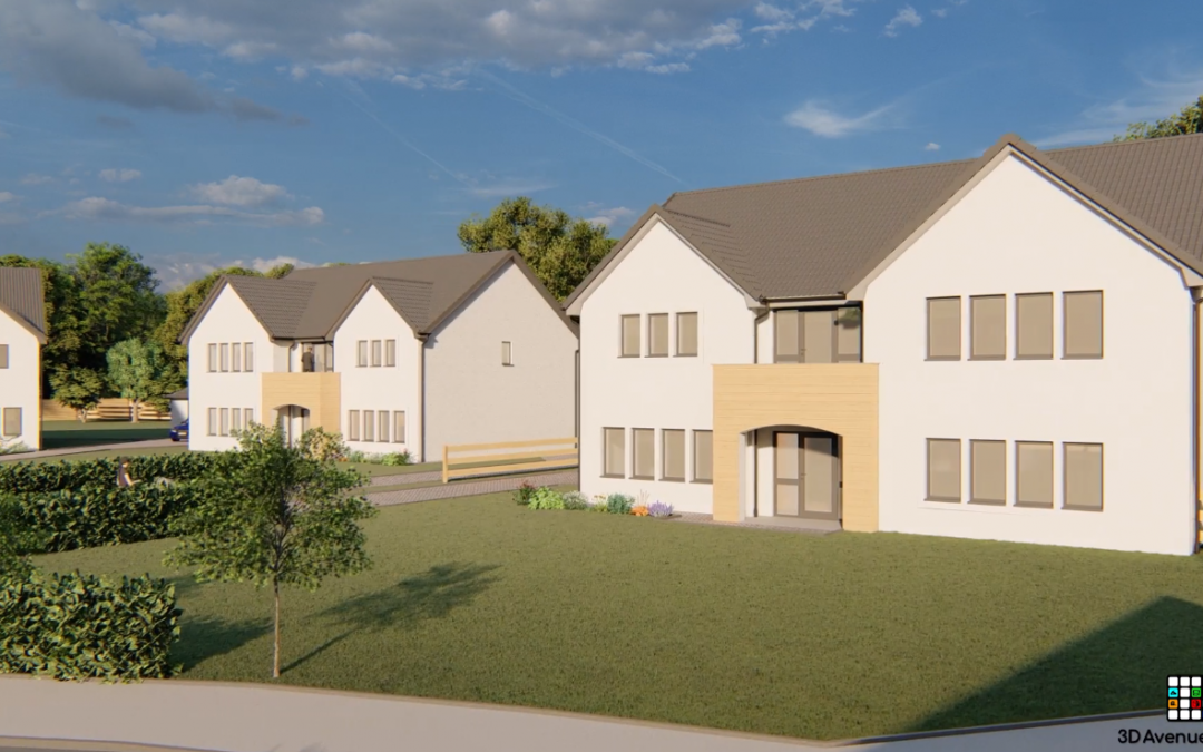 3D renders for our 8-home project