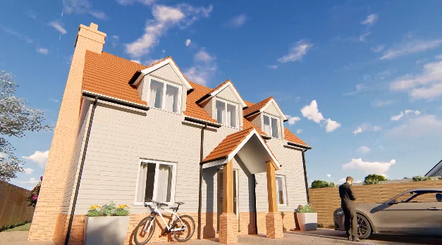 Little Clacton exterior CGI