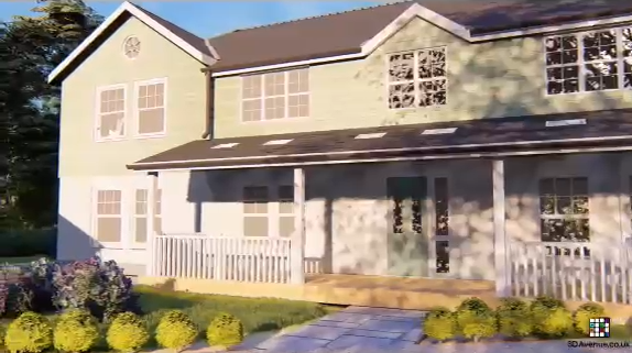 CGI-Rendered 2-House Development