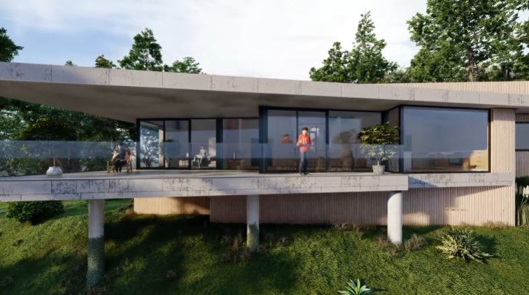 Beachfront House