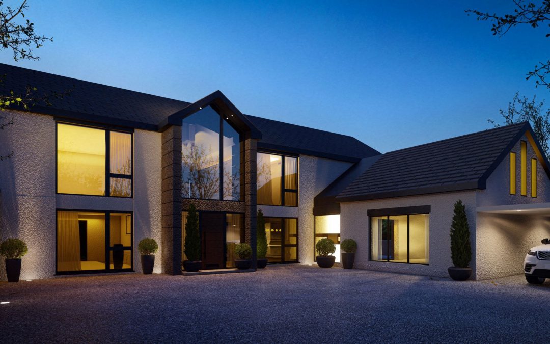 Bringing Luxury to Life with CGI: A Stunning Modern Home