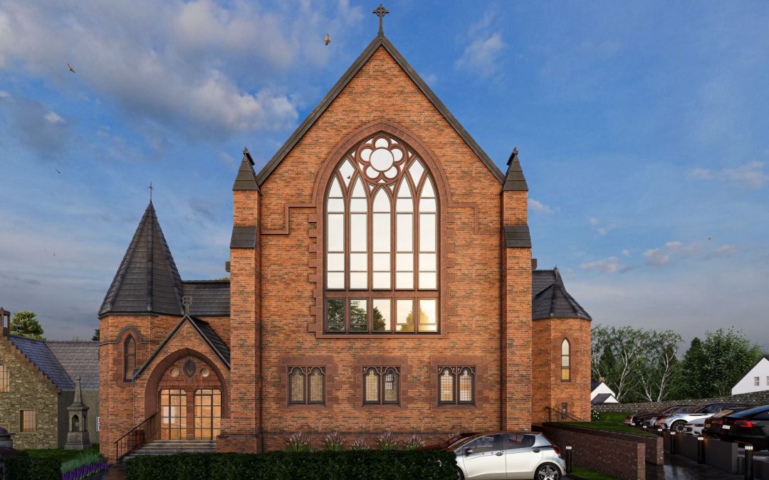 Breathing New Life Into Heritage: A CGI Showcase of Church Conversion
